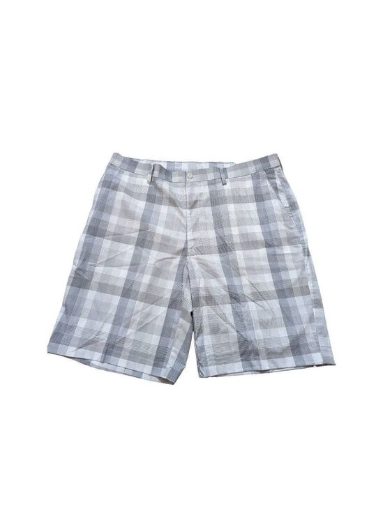 PGA Tour Other - PGA Tour Pro Series Mens Gray White Plaid UPF 50+ Golf Shorts Size 38 NWT